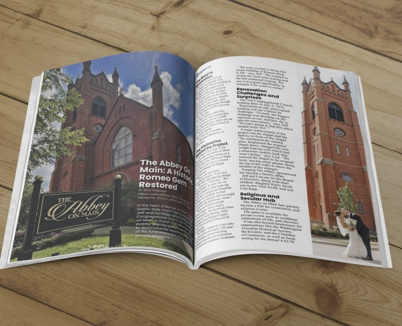 Magazine Layout Sample